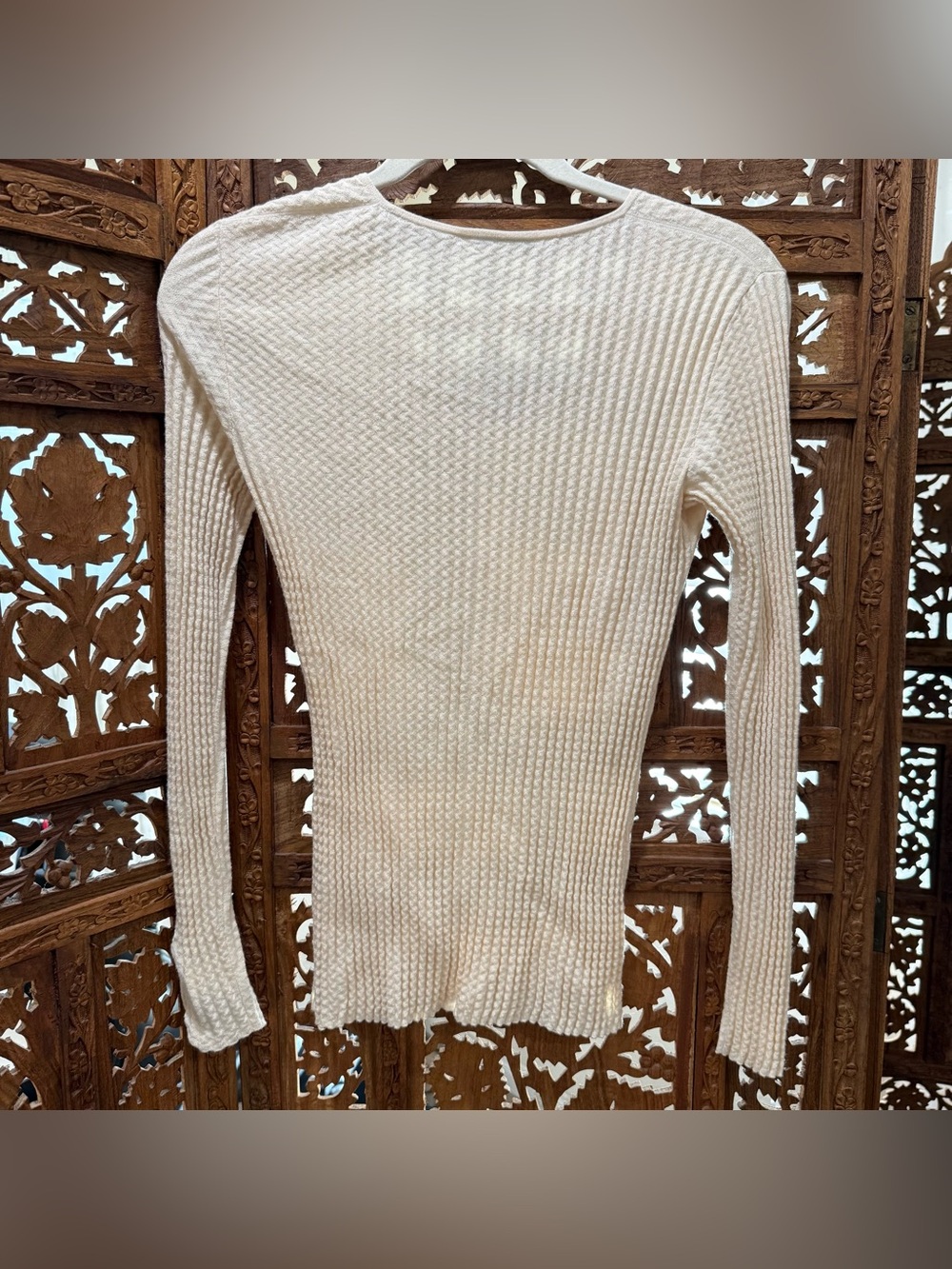 AKRIS Women's Long Sleeve Knit Top - Picture 7 of 9